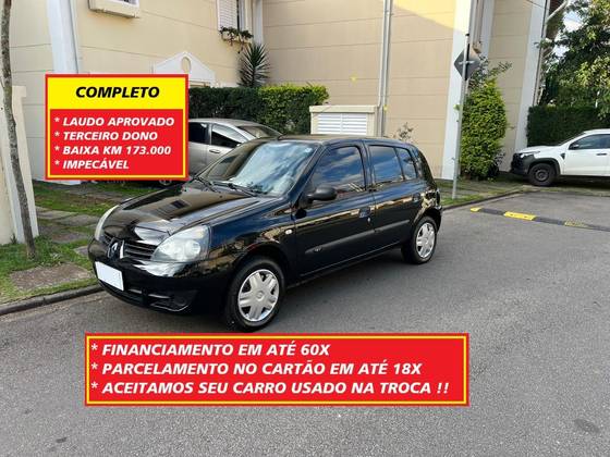 RENAULT CLIO 1.0 CAMPUS 16V FLEX 4P MANUAL RENAULT CLIO 1.0 CAMPUS 16V FLEX 4P MANUAL